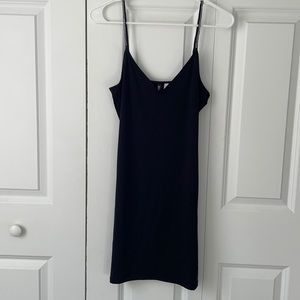 Black Bodycon Dress with Jewel Details